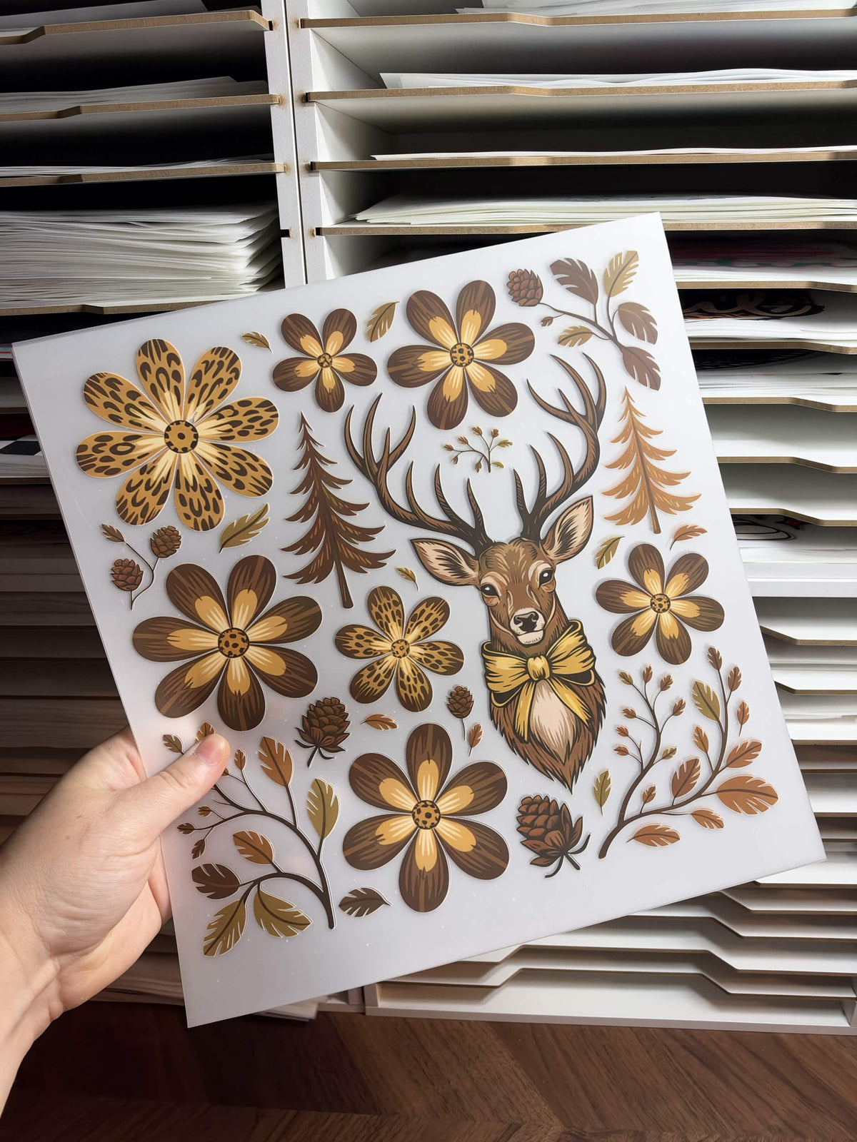BOHO DEER DTF