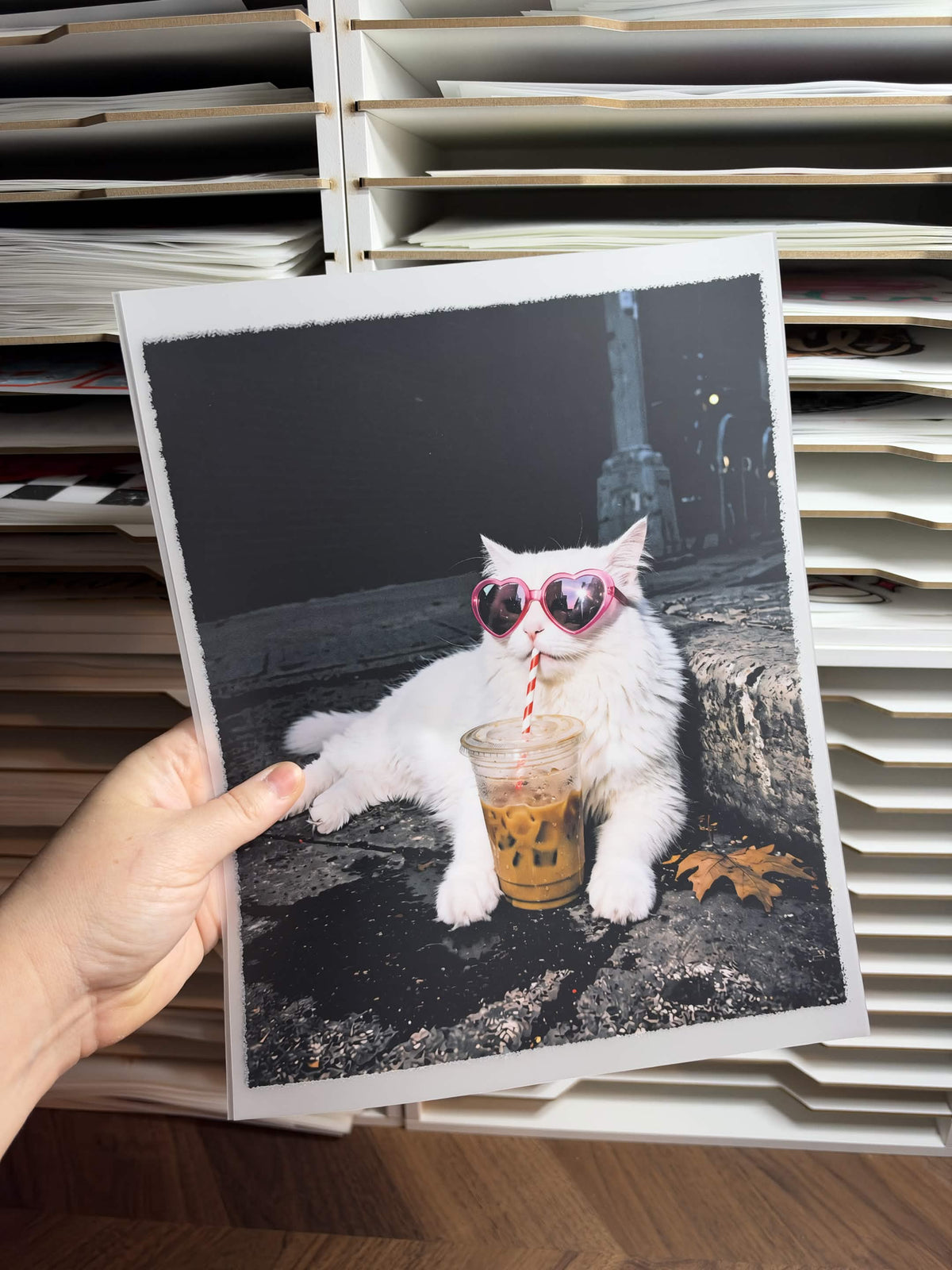 CAT GLAM COFFEE DTF
