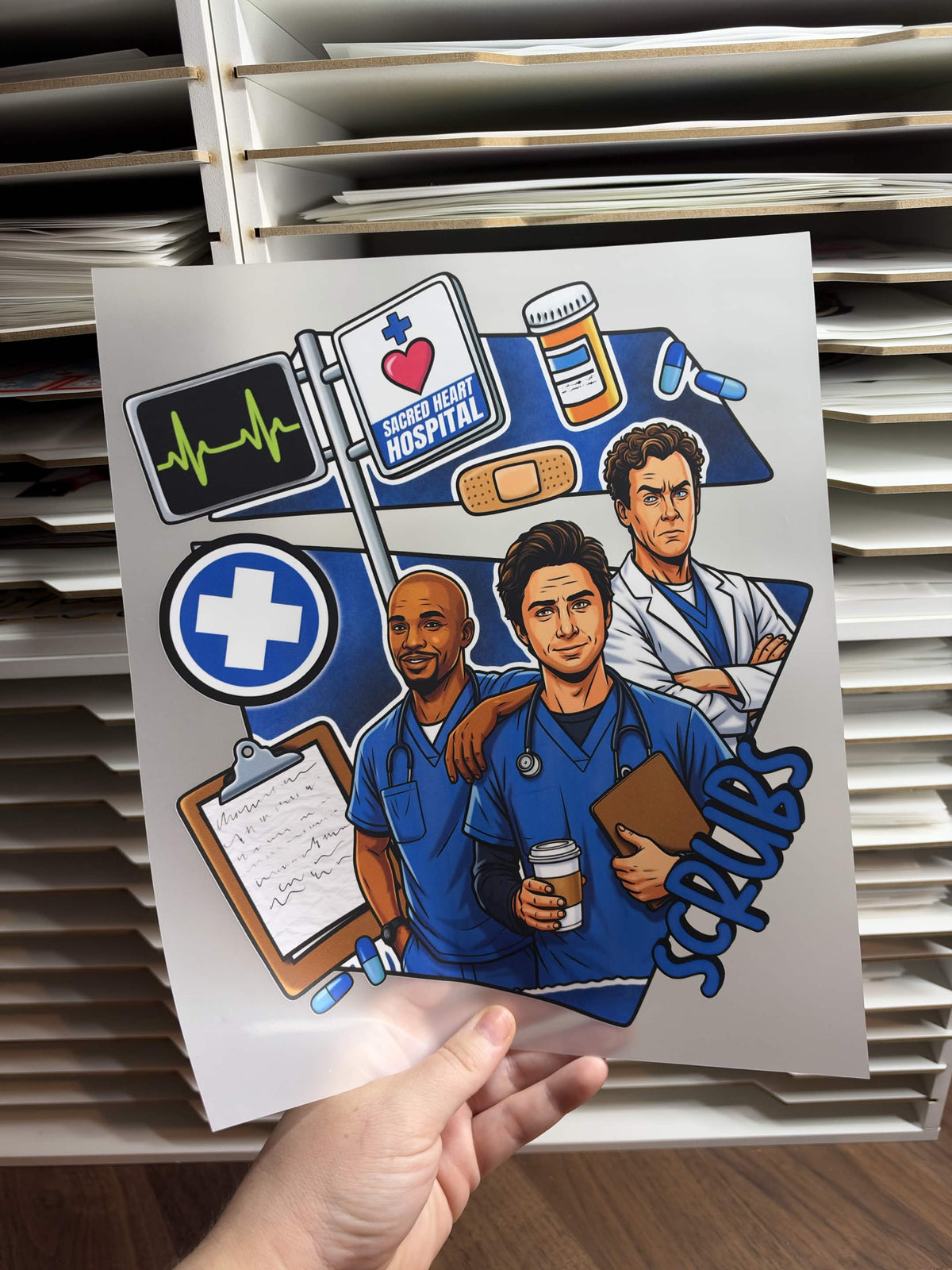 SCRUBS DTF