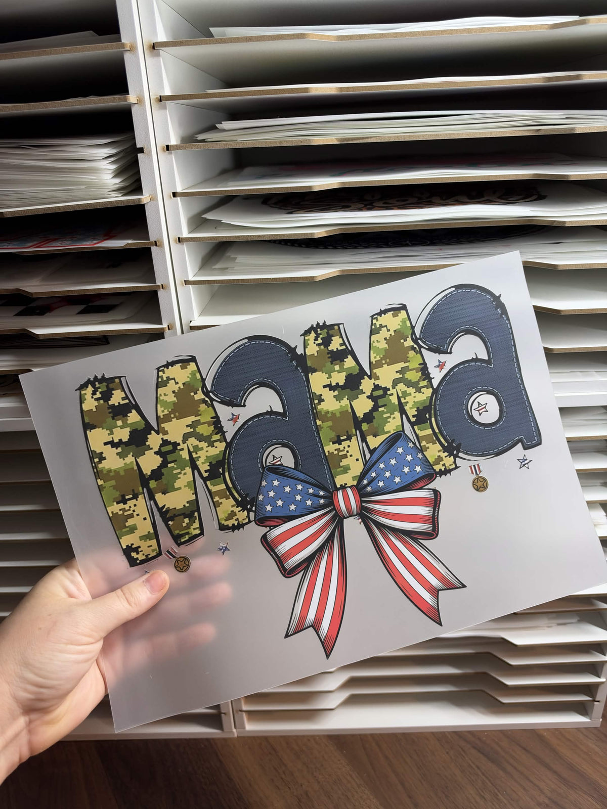 ARMY MAMA DTF