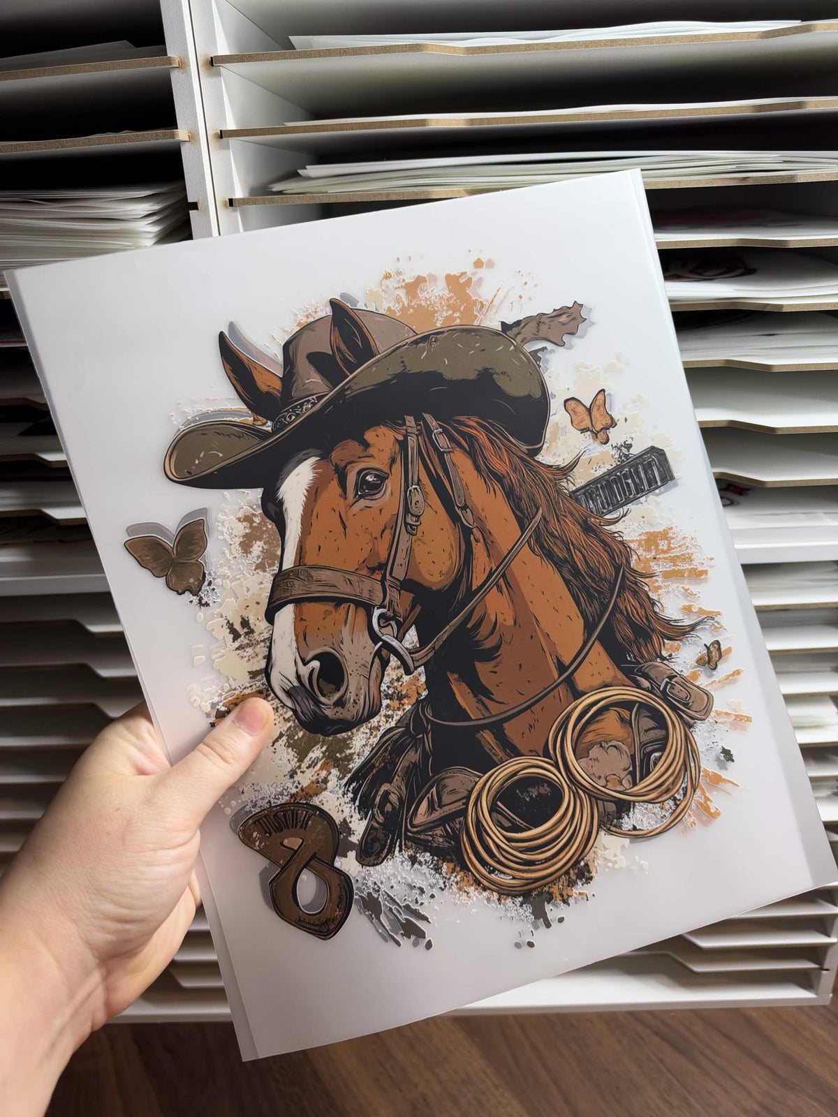 WESTERN HORSE DTF
