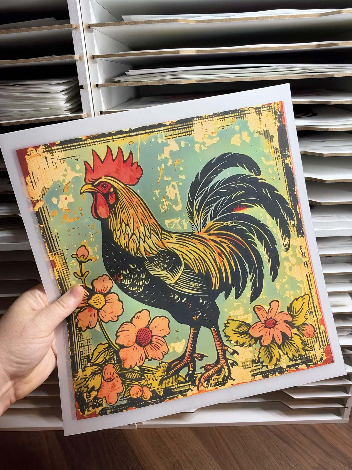 CHICKEN VINTAGE DTF