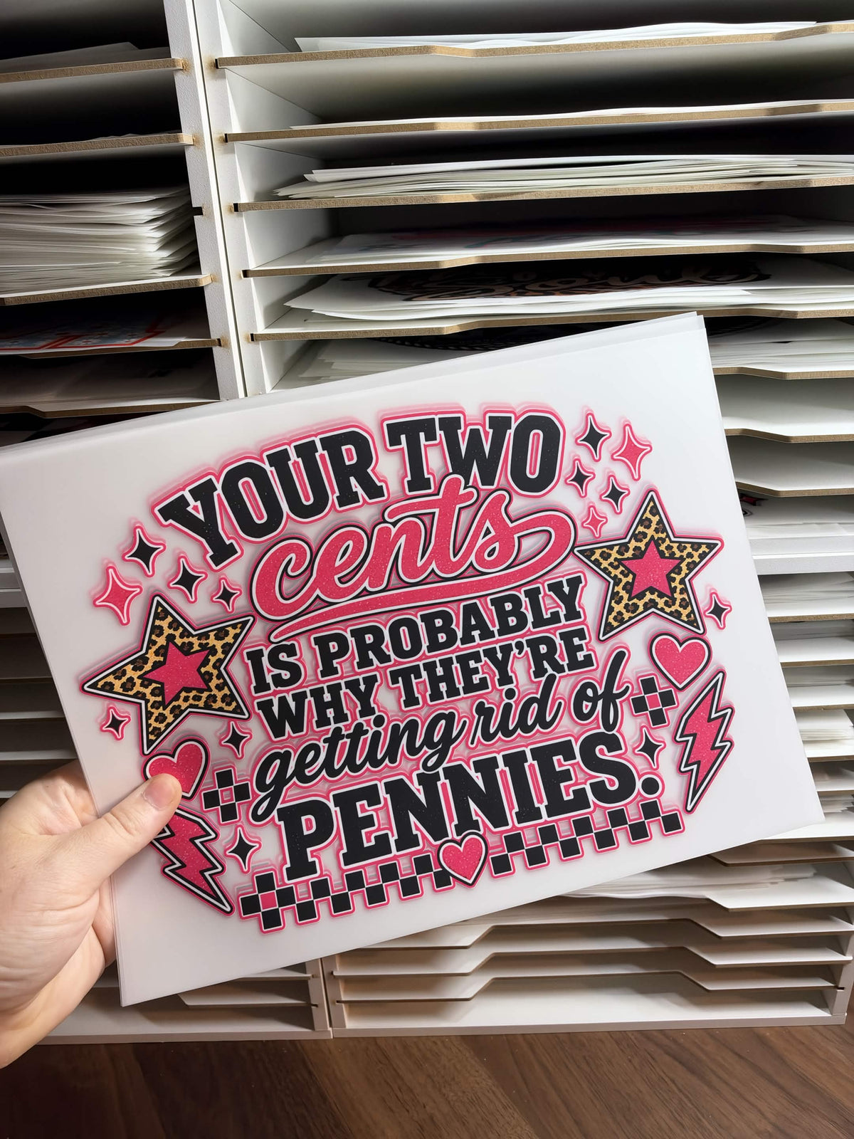 YOUR TWO CENTS IS PROBABLY WHY THEY'RE GETTING RID OF PENNIES DTF