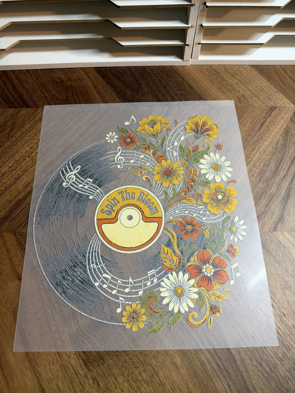 SPIN THE BLOOM 2TONE DTF