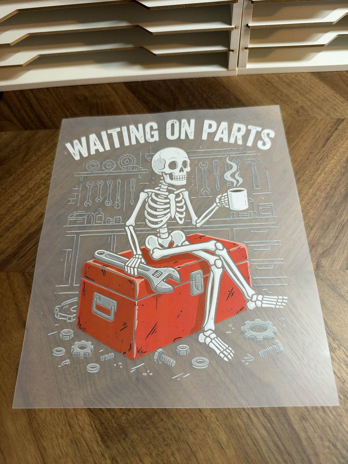 WAITING ON PARTS 2TONE DTF