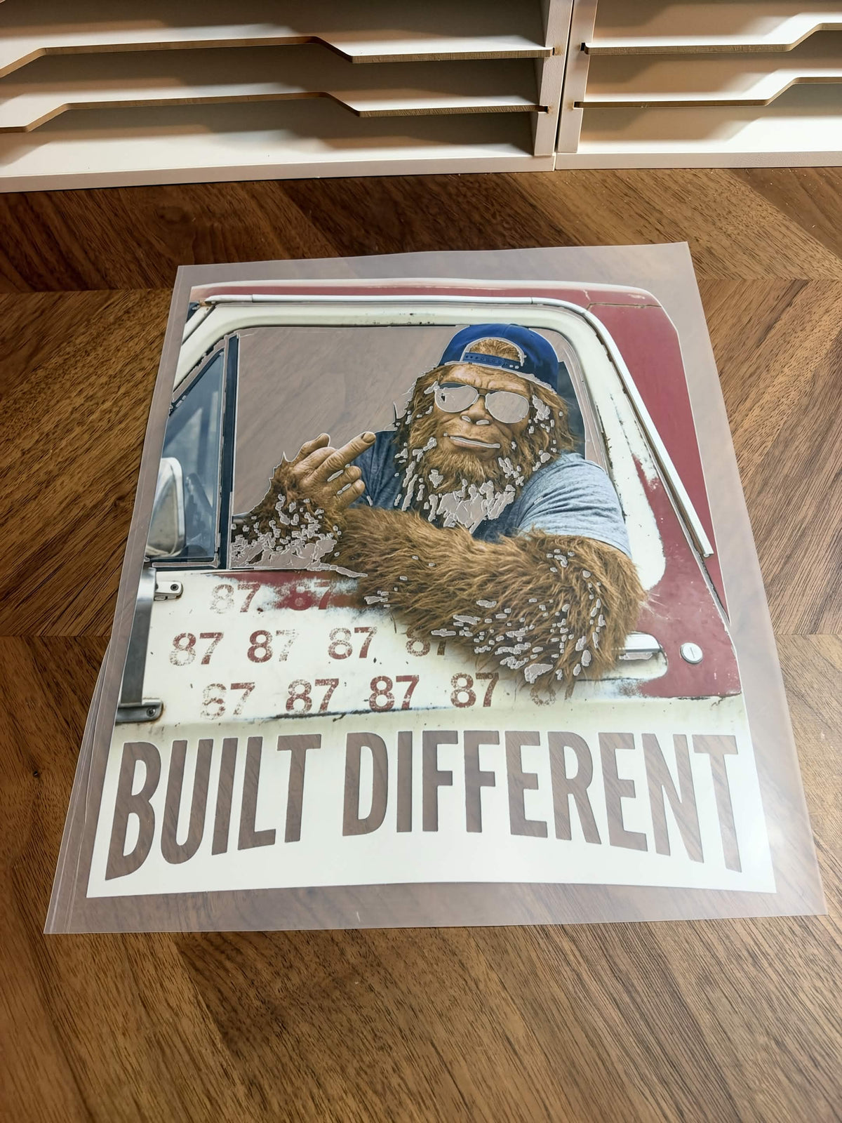BUILT DIFFERENT 2TONE DTF