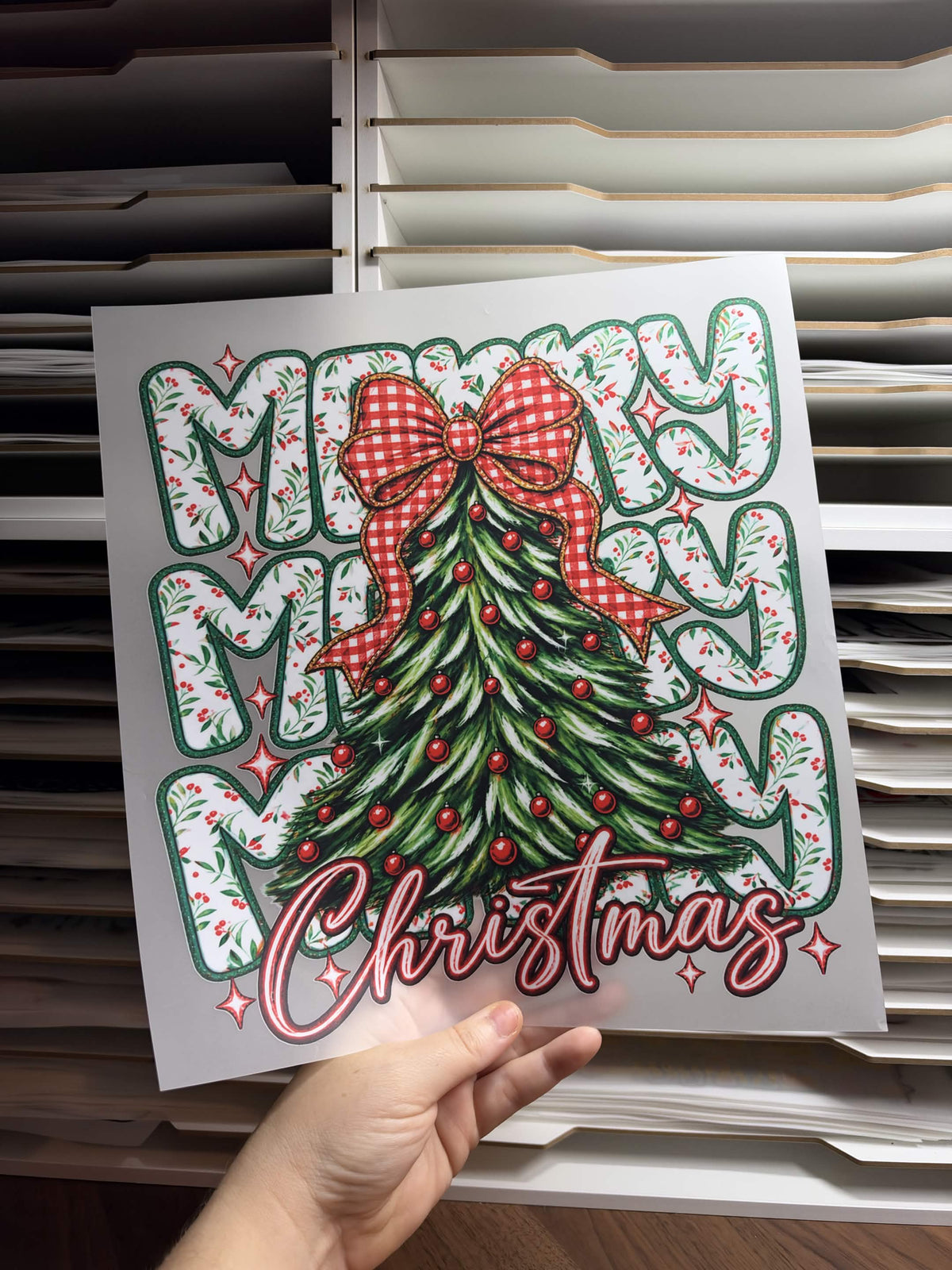 MERRY CHRISTMAS DTF
