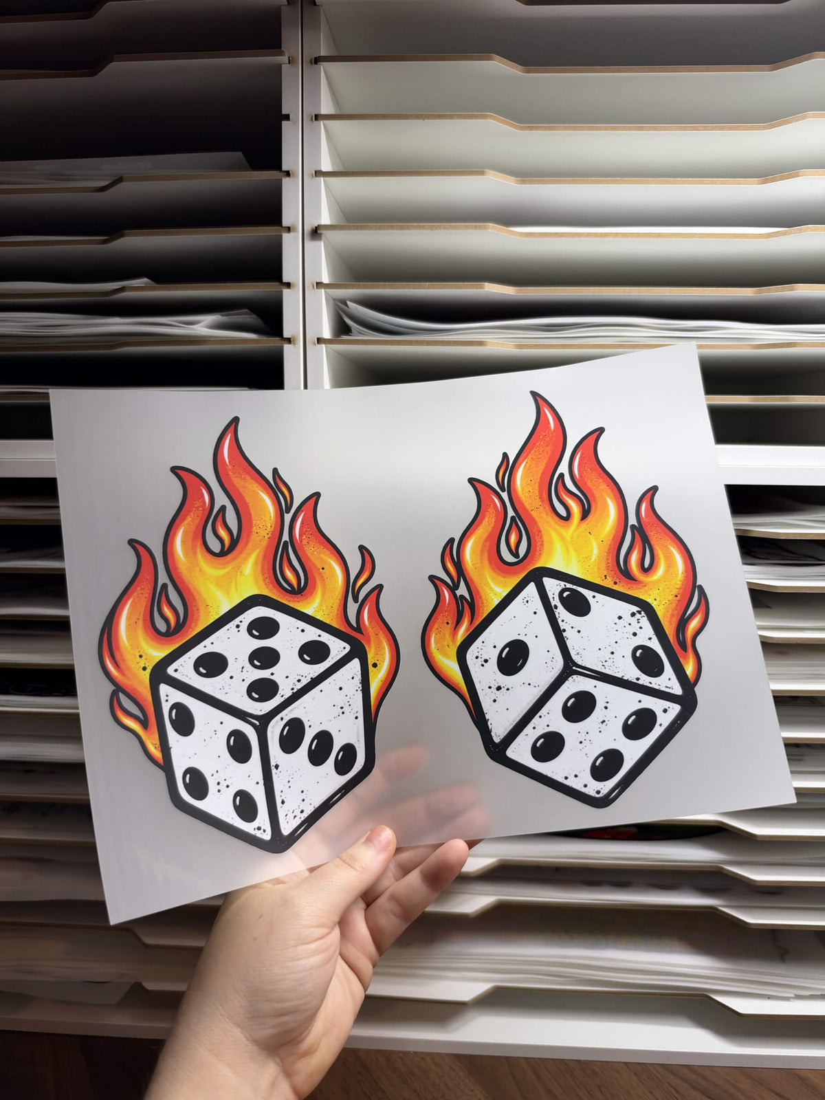 FIRE DICE DTF
