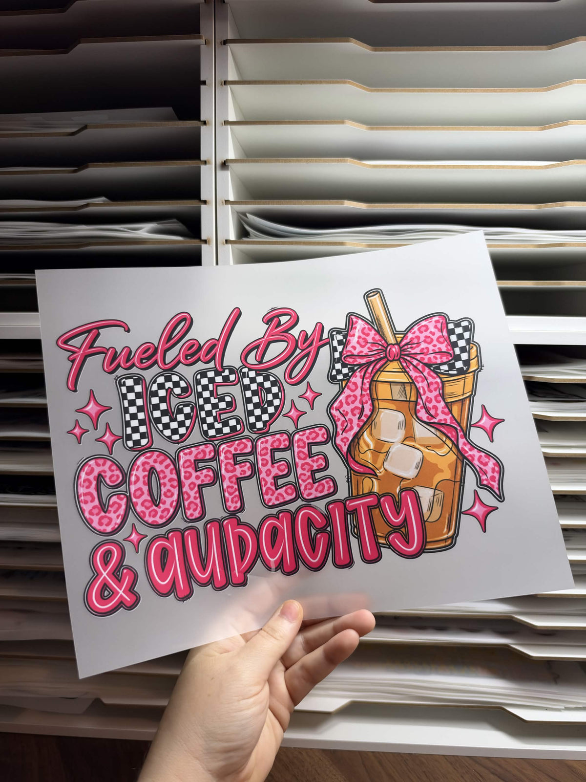 FULED BY ICED COFFEE & AUDACITY DTF