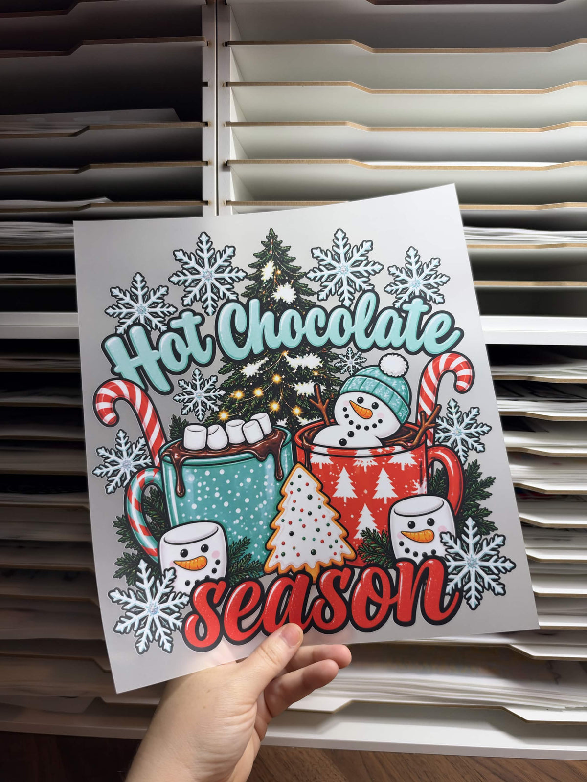 HOT CHOCOLATE SEASON DTF
