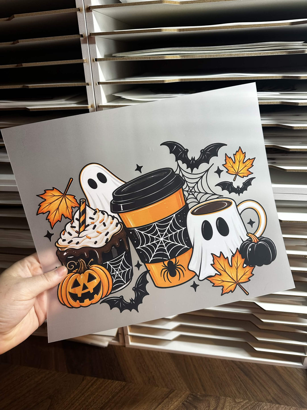 SPOOKY COFFEE DTF