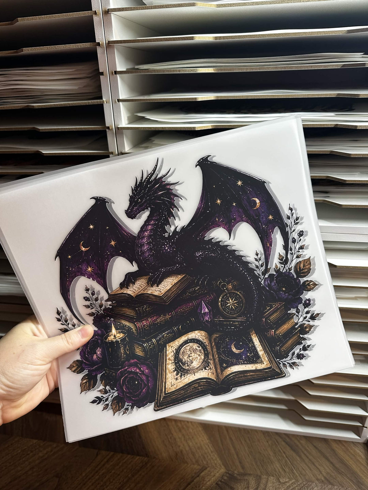 PURPLE DRAGON DTF