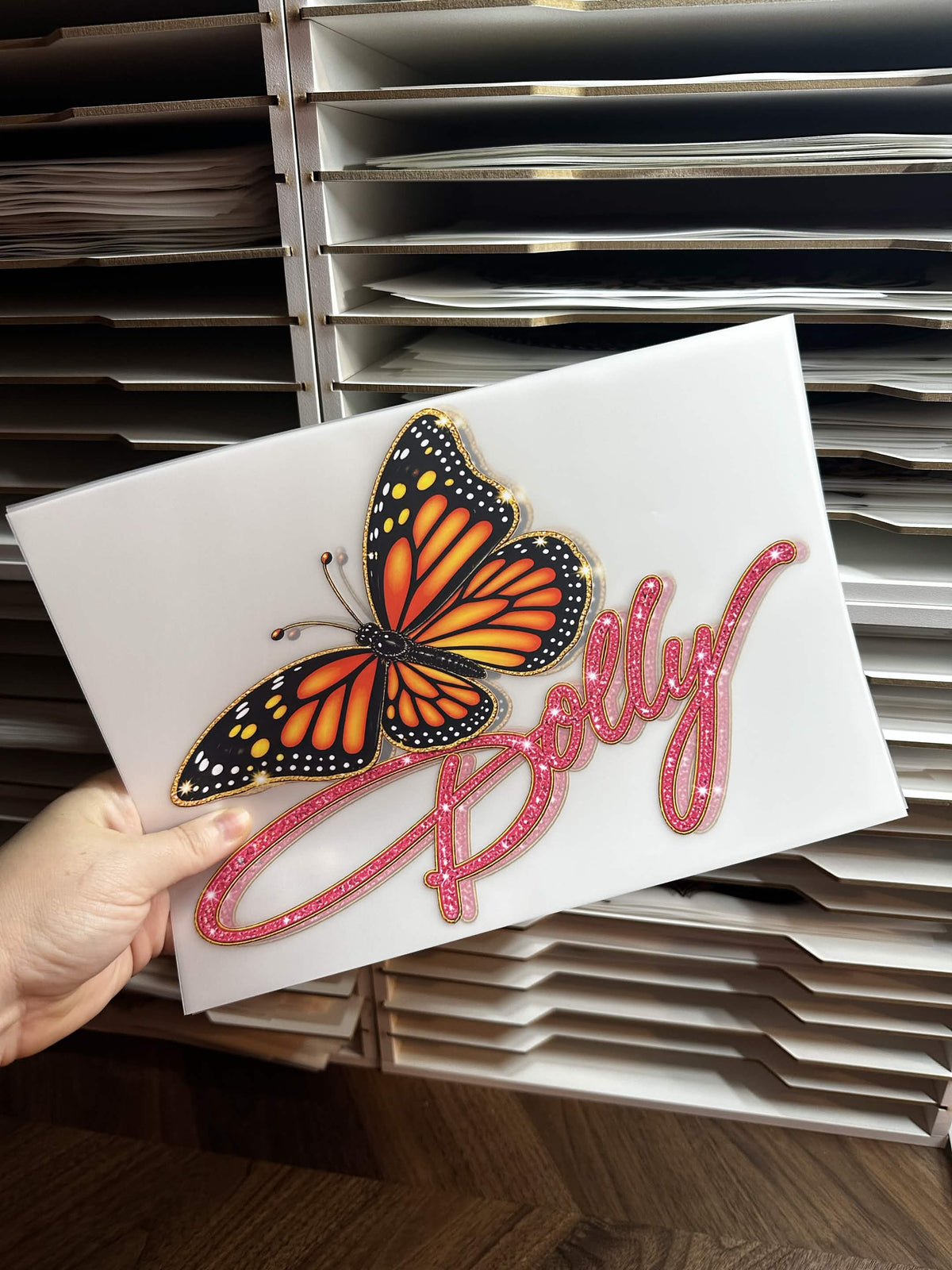 DOLL BUTTERFLY DTF