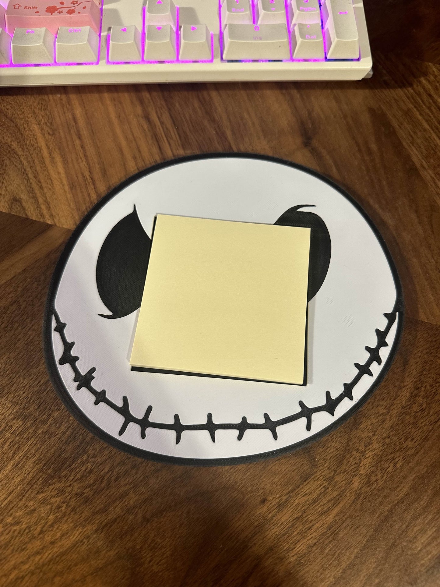 JACK SKELLINGTON STICKY NOTE HOLDER 3D PRINTED