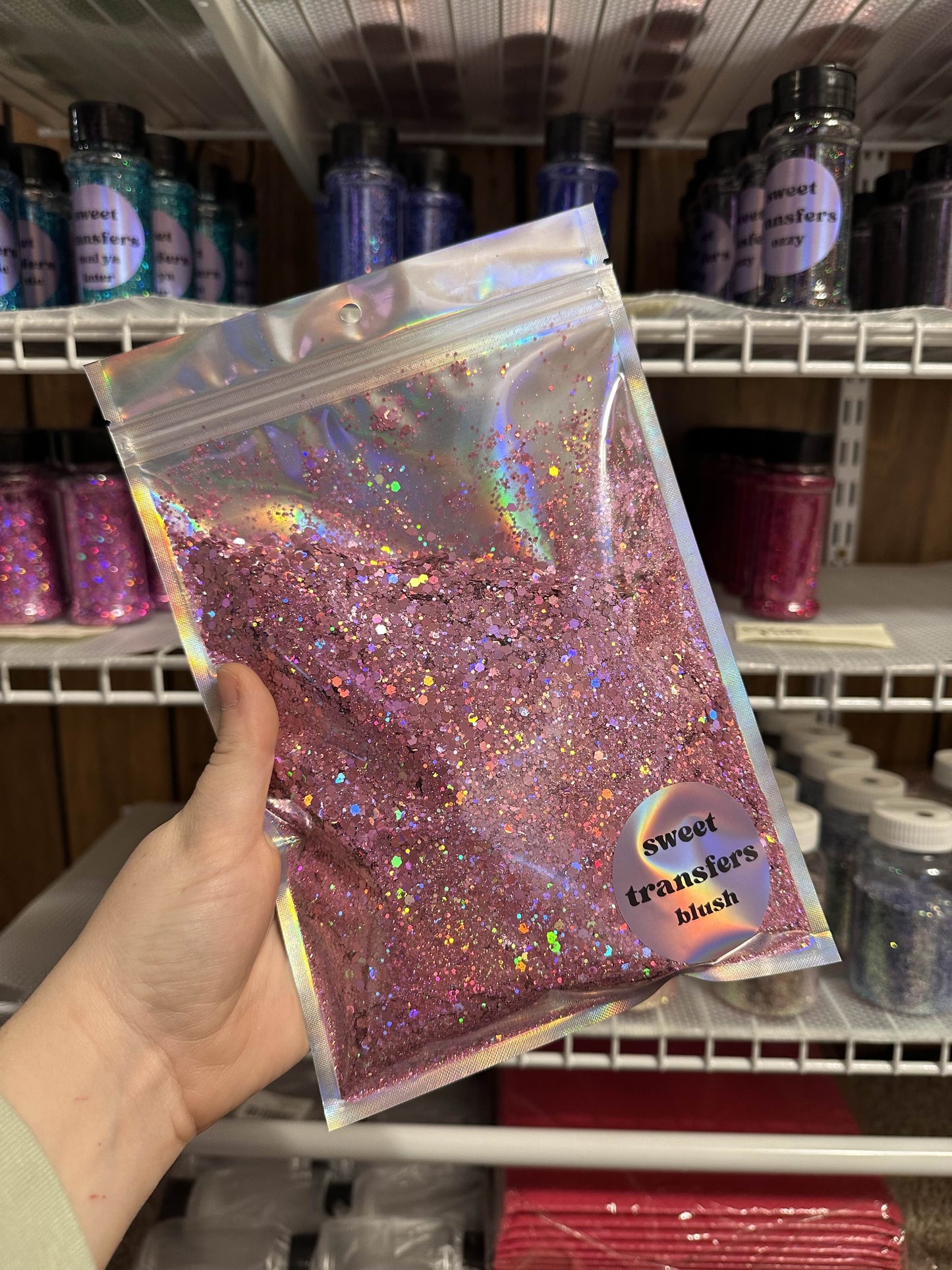 "BLUSH" CHUNKY GLITTER 10OZ