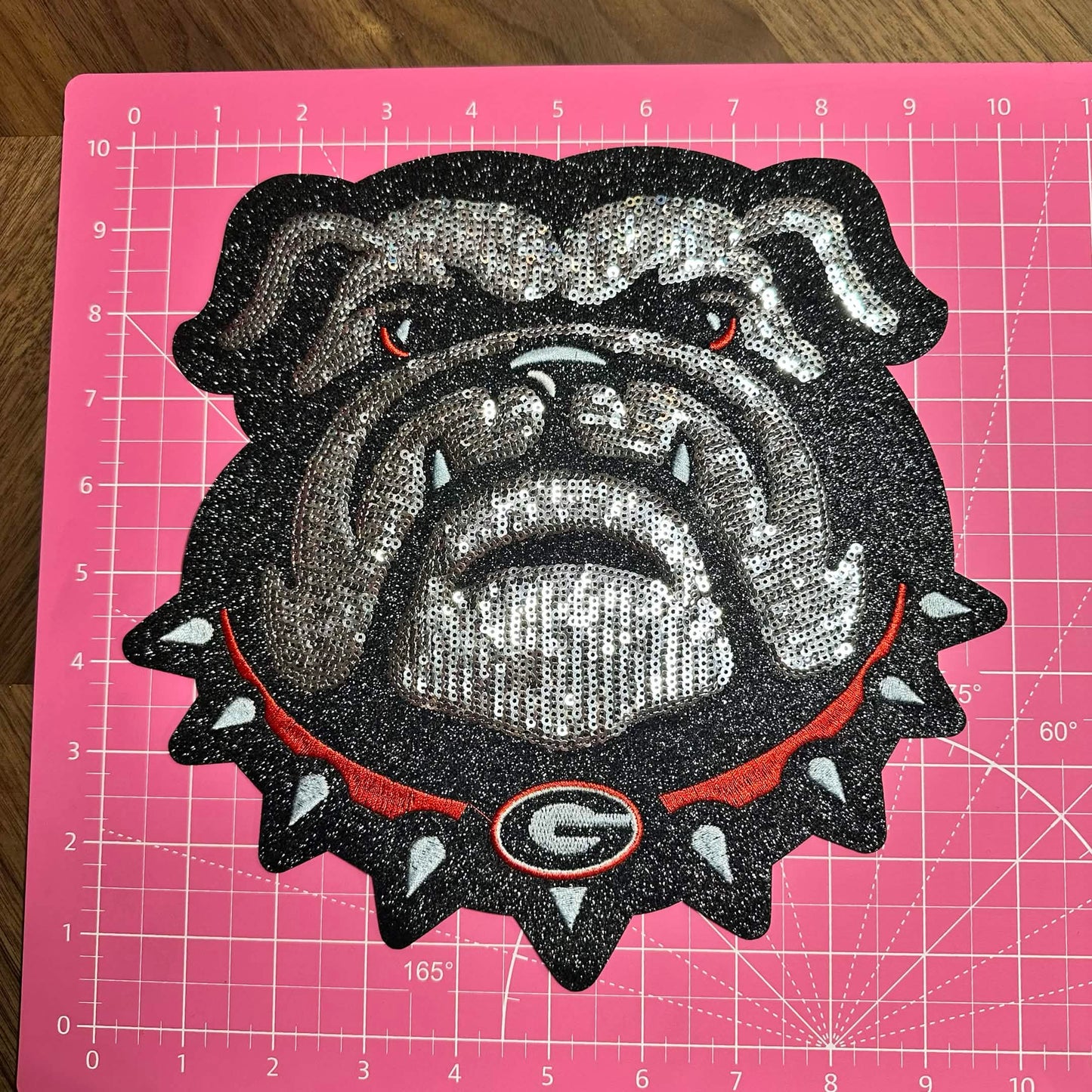 BULLDOGS SEQUIN PATCH