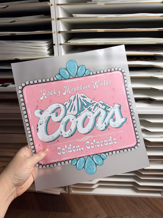 PINK COLORADO C00RS DTF