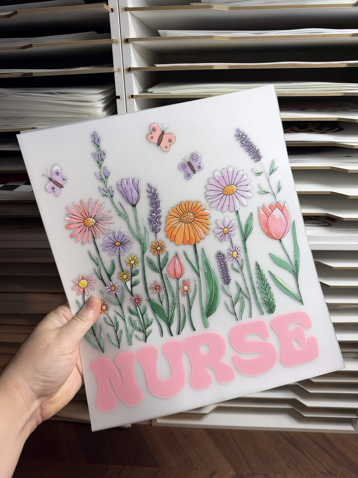 NURSE WILDFLOWERS DTF