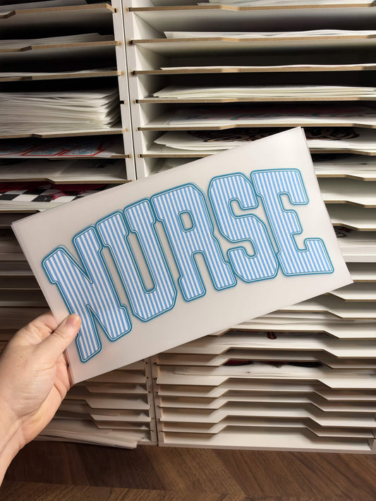 BLUE STRIPED NURSE DTF