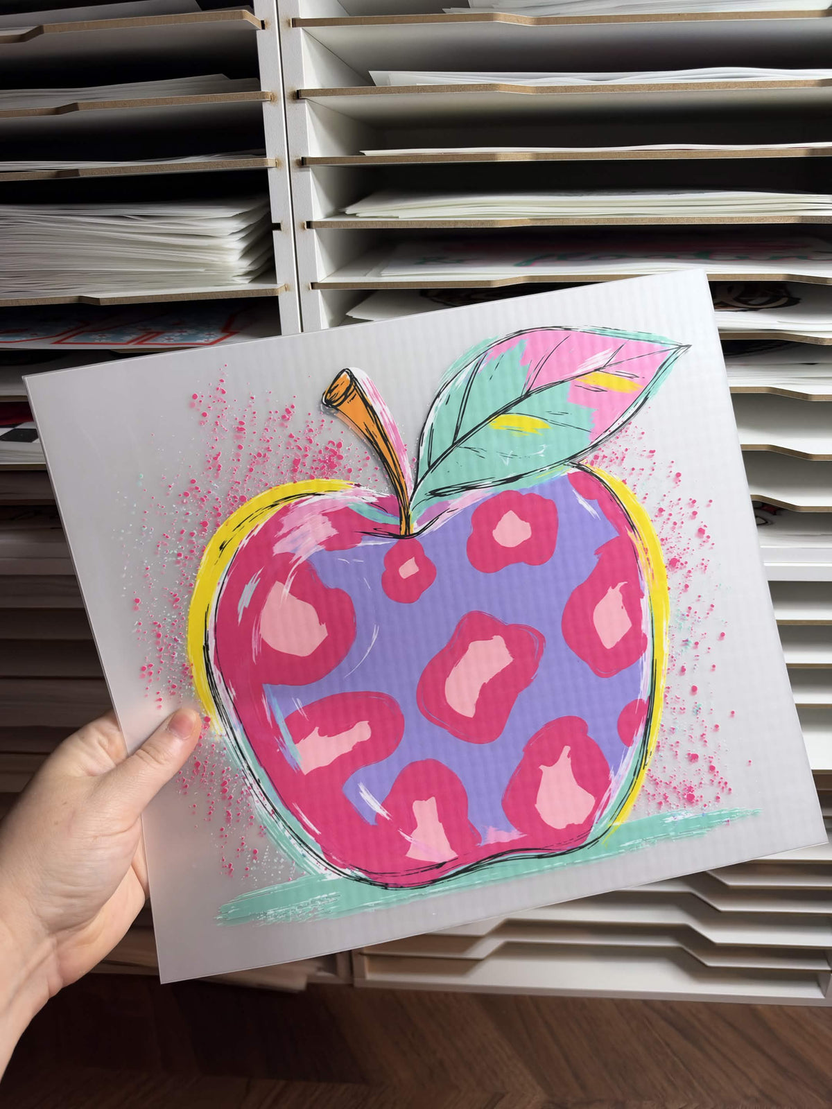 LEOPARD APPLE DTF