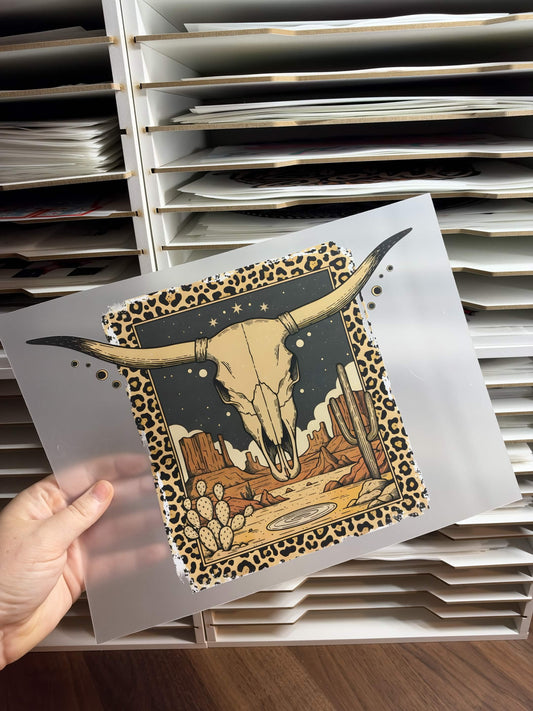 CHEETAH BORDER BULL DTF