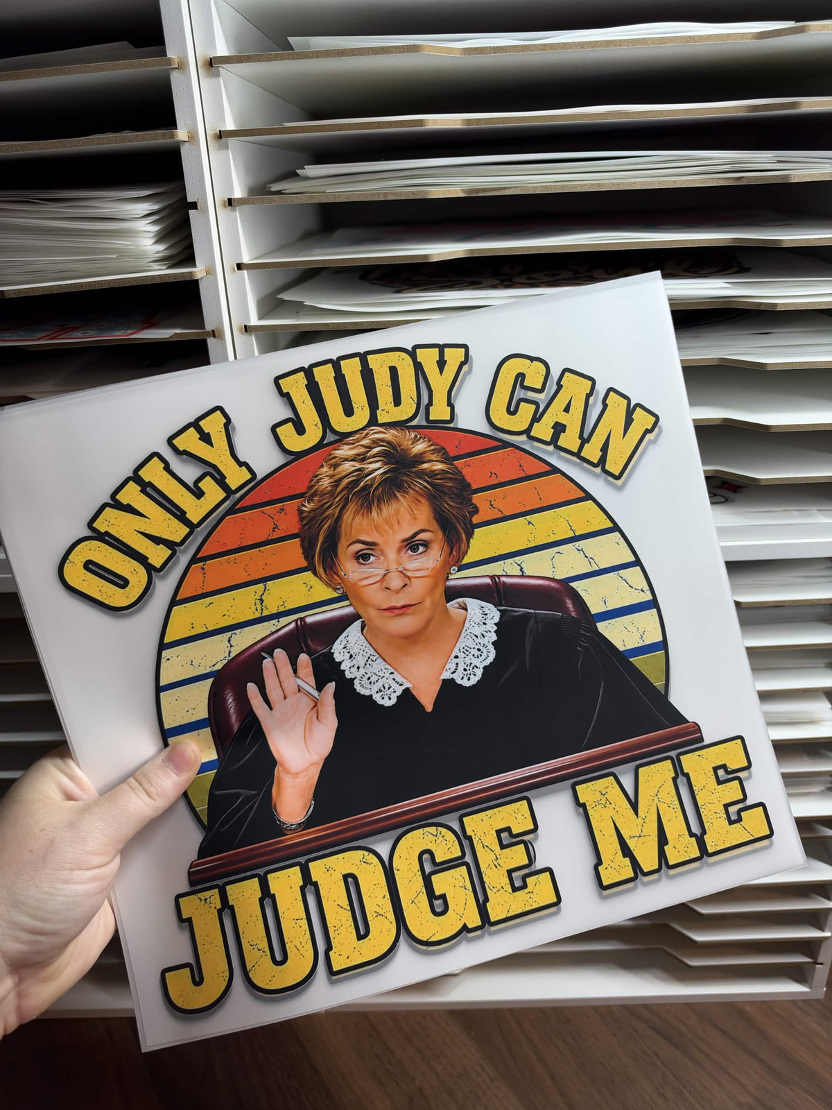 ONLY JUDY CAN JUDGE ME DTF