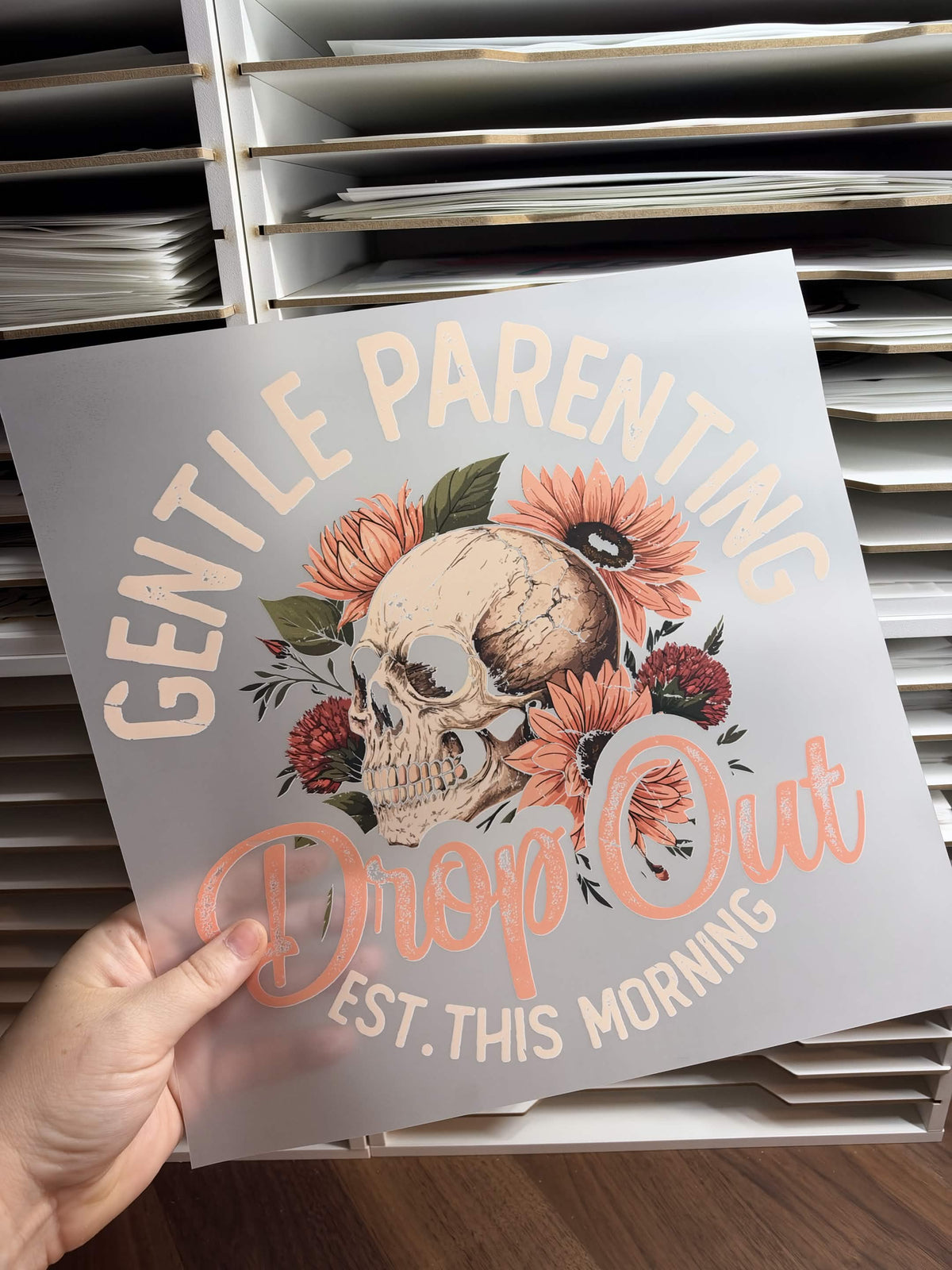 GENTLE PARENTING DROP OUT DTF