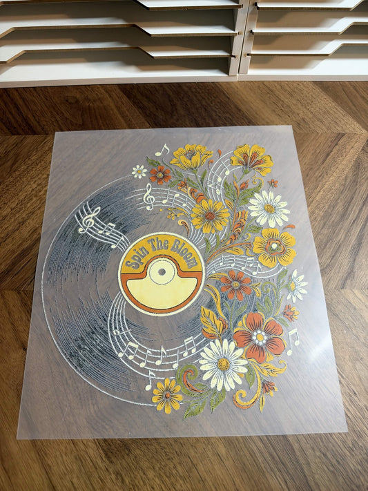 SPIN THE BLOOM 2TONE DTF