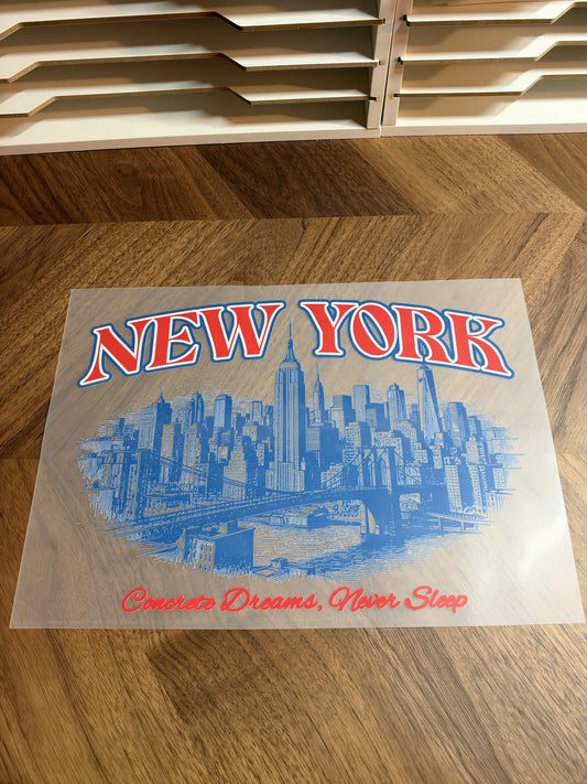 NEW YORK 2TONE DTF