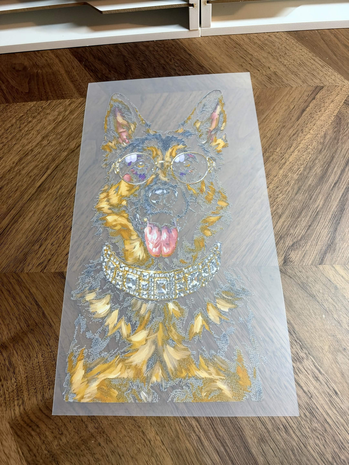 GERMAN SHEPERD 2TONE DTF