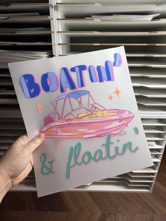 BOATIN & FLOATIN DTF
