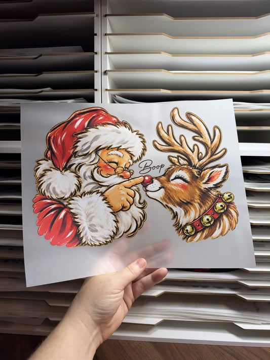 SANTA BOOP DTF