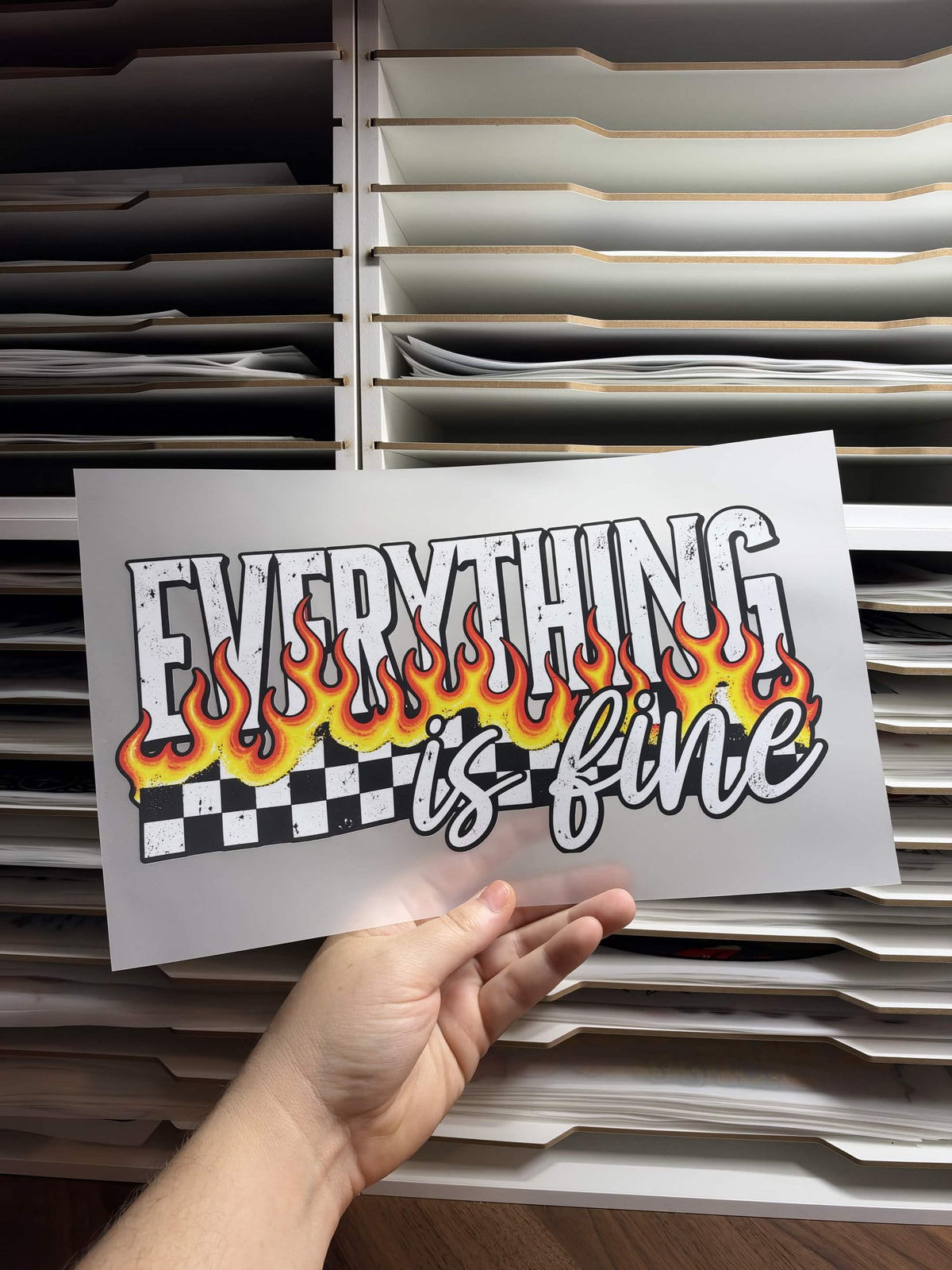 EVERYTHING IS FINE DTF