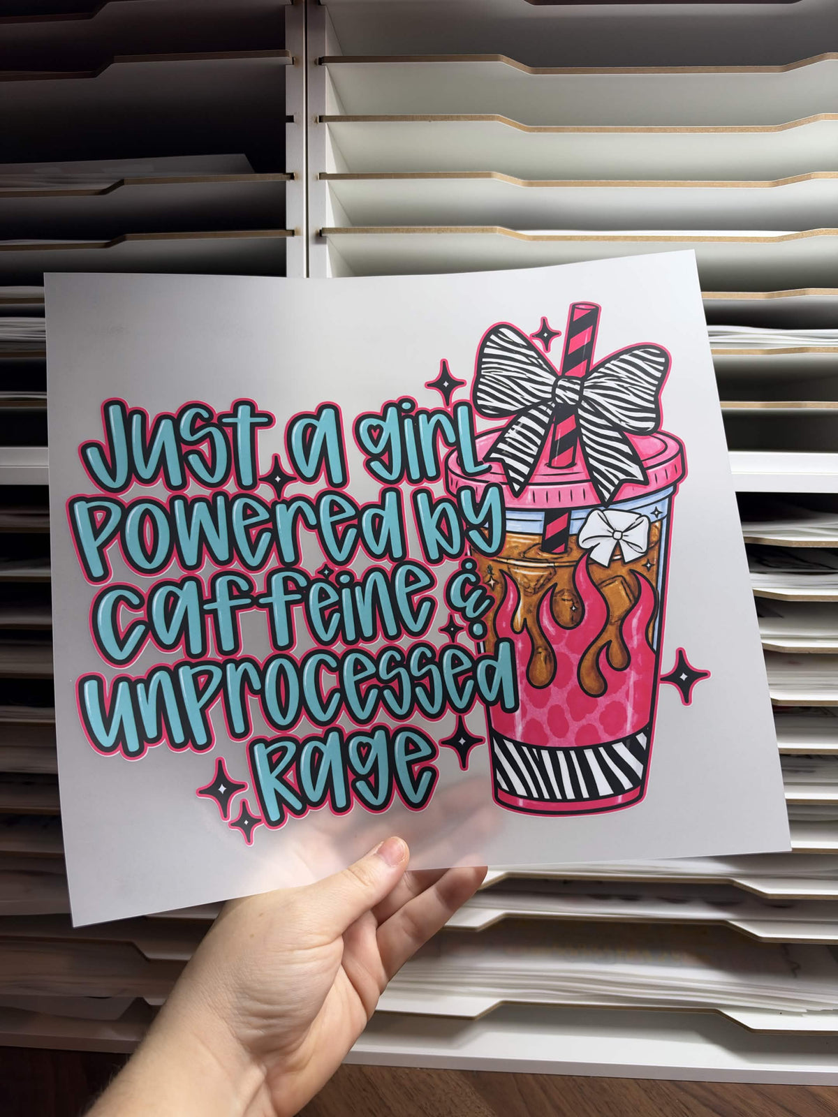JUST A GIRL POWERED BY DTF