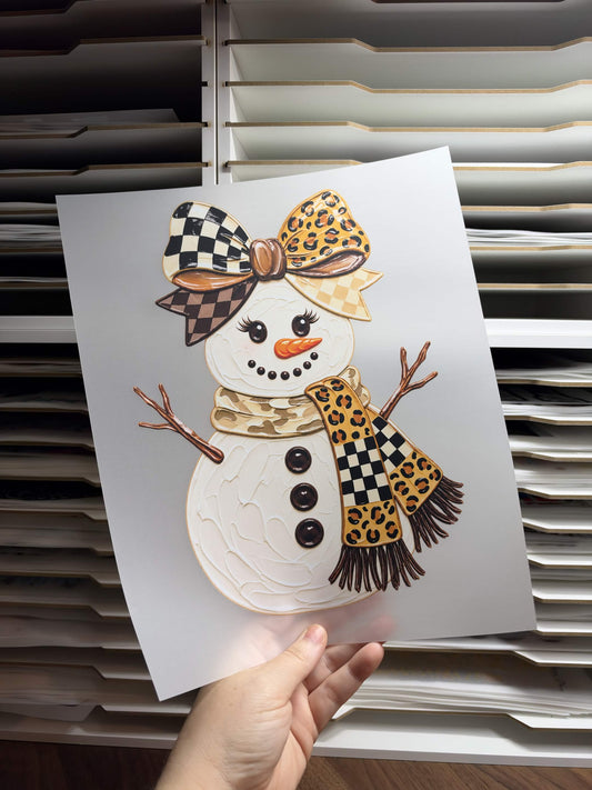 FROSTING SNOWMAN DTF