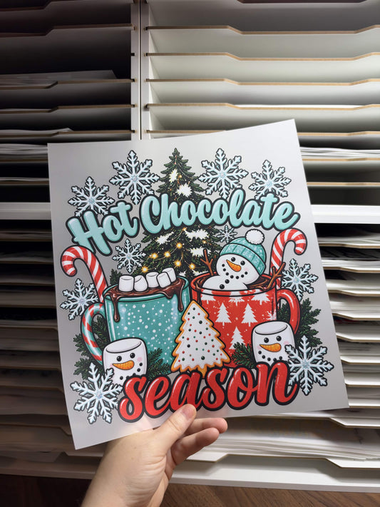 HOT CHOCOLATE SEASON DTF