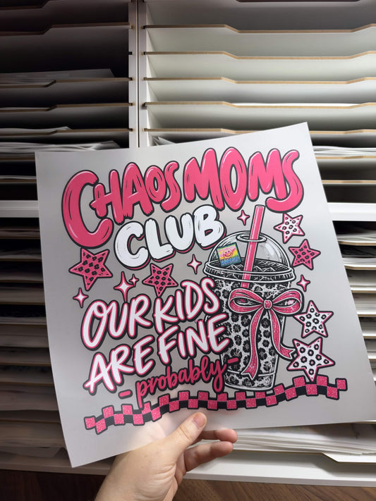 CHAOS MOMS CLUB DTF