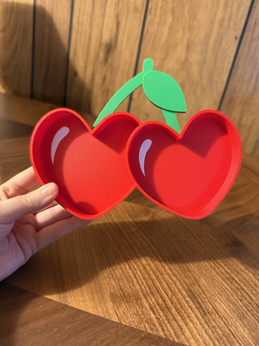 HEART CHERRIES TRINKET TRAY
