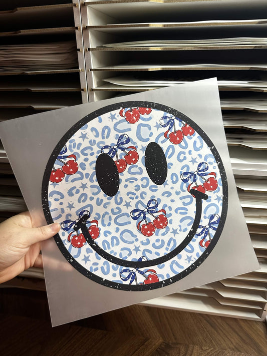 4TH SMILEY DTF