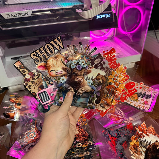 4x4 DECAL MYSTERY - 10PCS