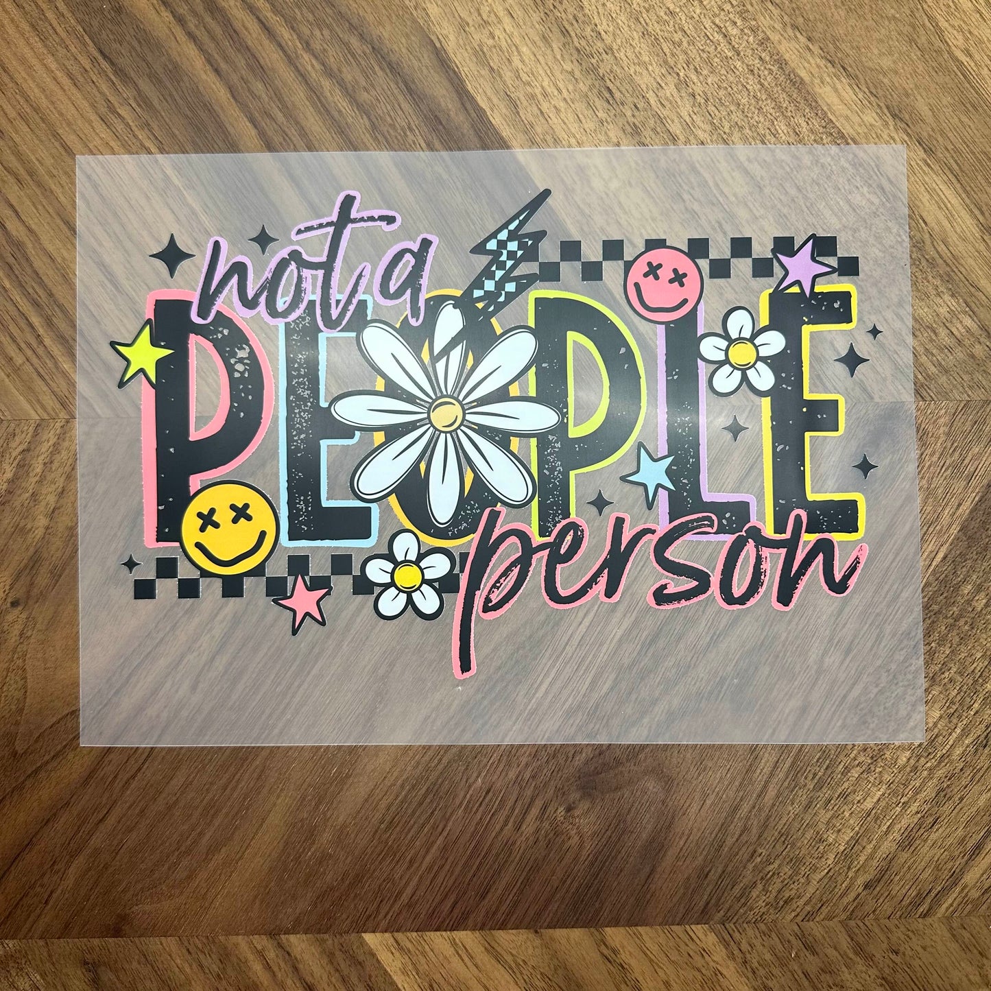 NOT A PEOPLE PERSON - DTF PRINT