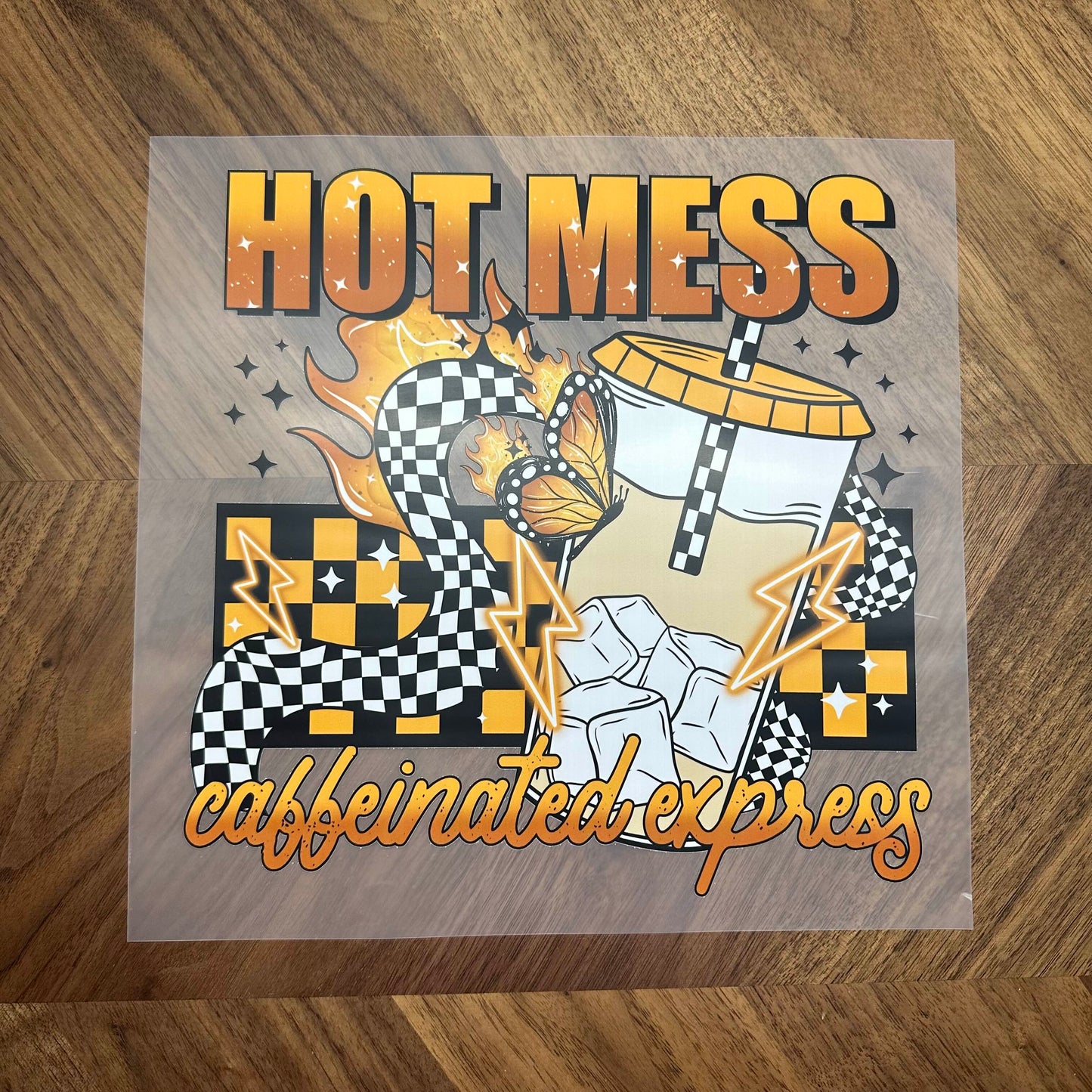 HOT MESS CAFFEOMATED EXPRESS - DTF PRINT