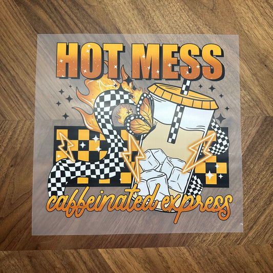 HOT MESS CAFFEOMATED EXPRESS - DTF PRINT