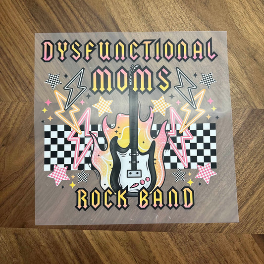 DYSFUNCTIONAL MOMS ROCK BAND - DTF PRINT