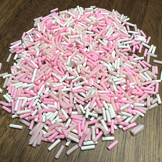 PINK & WHITE SPRINKLES