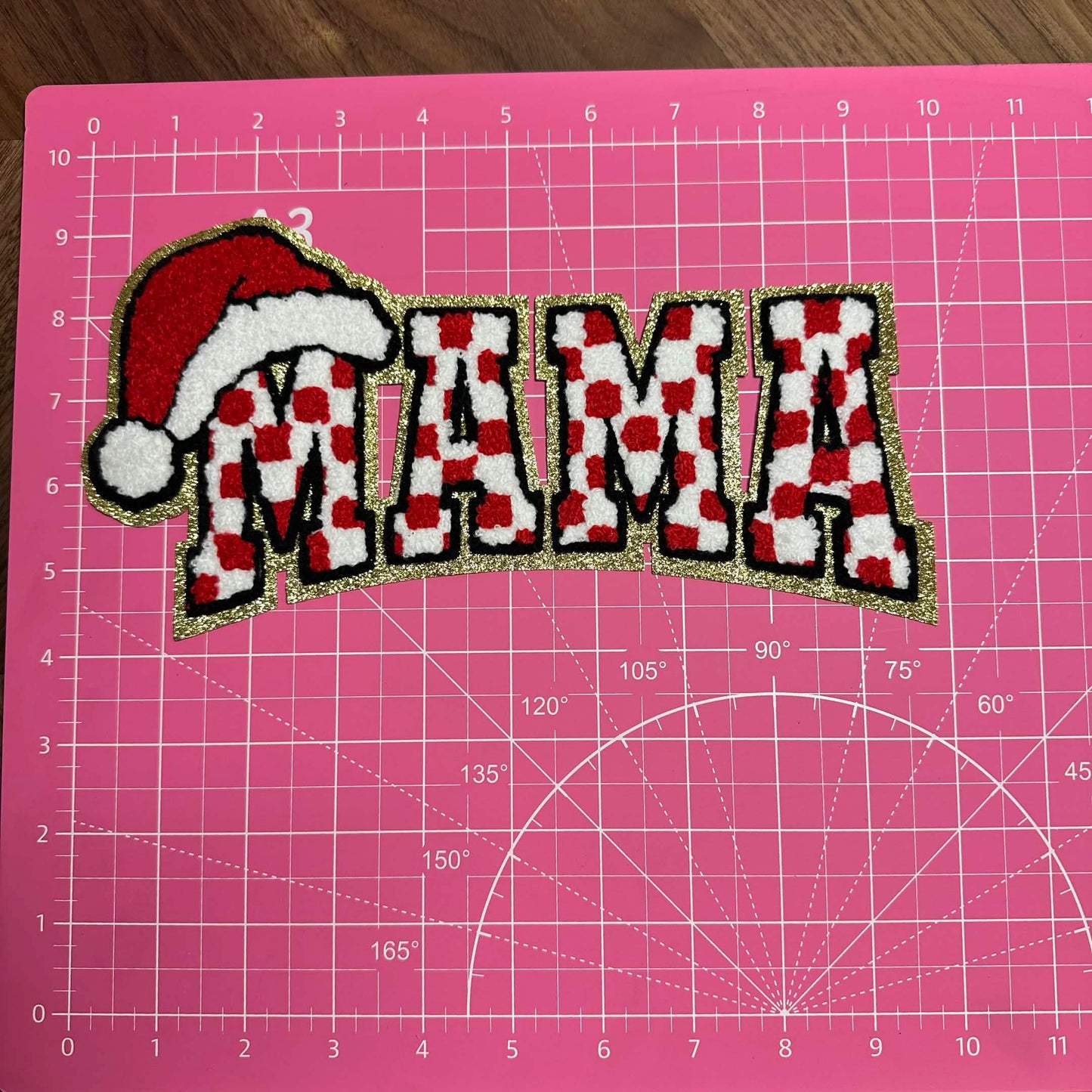 MAMA CLAUSE CHINELLE PATCH