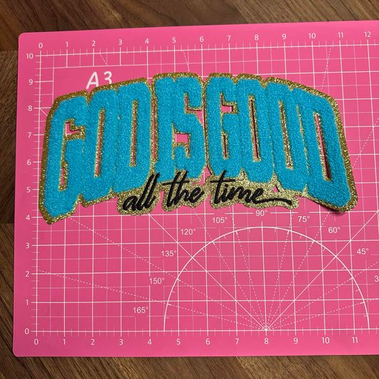 GDD IS GOOD BLUE CHINELLE PATCH