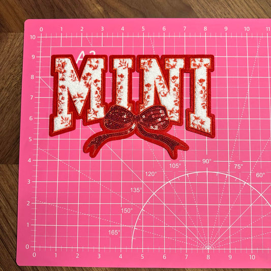 MINI RED CHINELLE PATCH