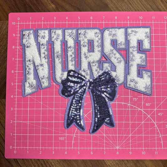NURSE PURPLE CHINELLE PATCH