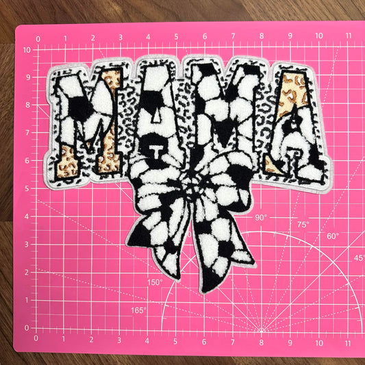 SOCCER MAMA CHINELLE PATCH